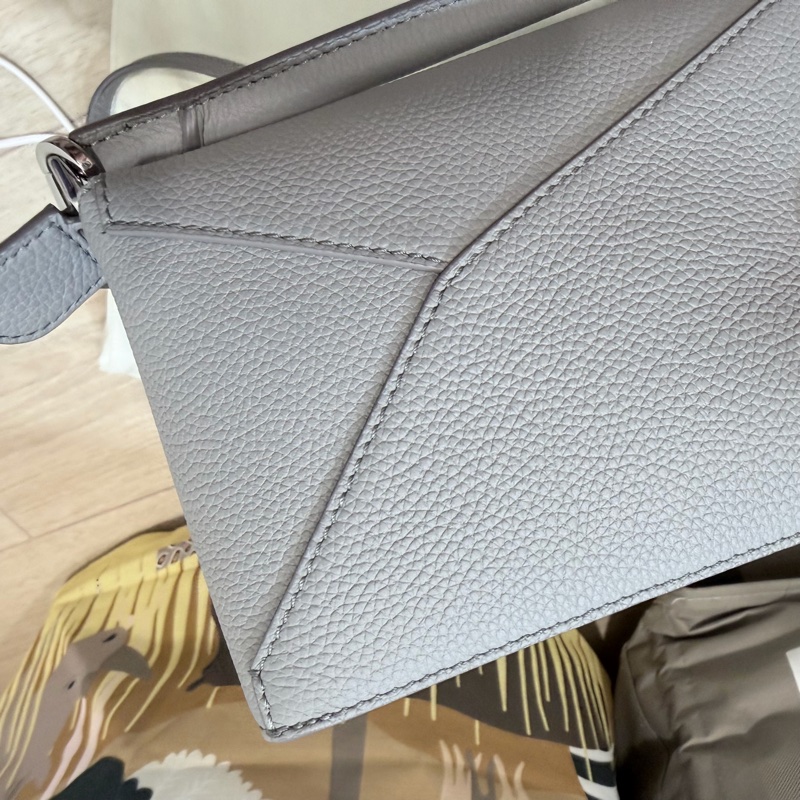 LOEWE MINI PUZZLE 極新 珍珠灰 pearl grey-7