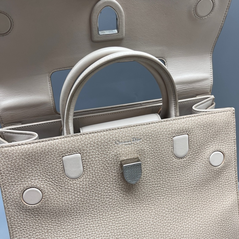 Dior 97新 荔枝紋Diorever盾牌包 尺寸30*21-7