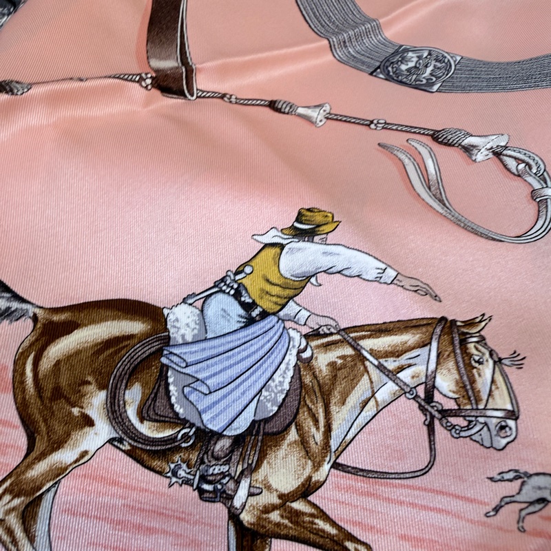Hermes✨草原風情 Pampa 絲巾領巾 70cm-8