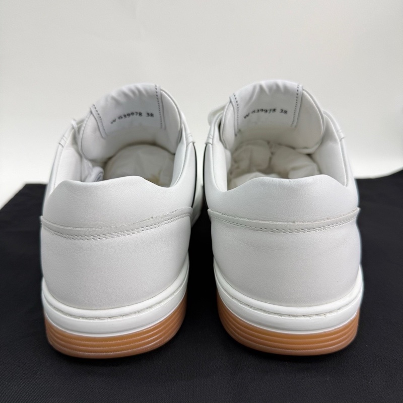 Chanel香奈兒 女士24P雙拼板鞋 小白鞋 38碼-4