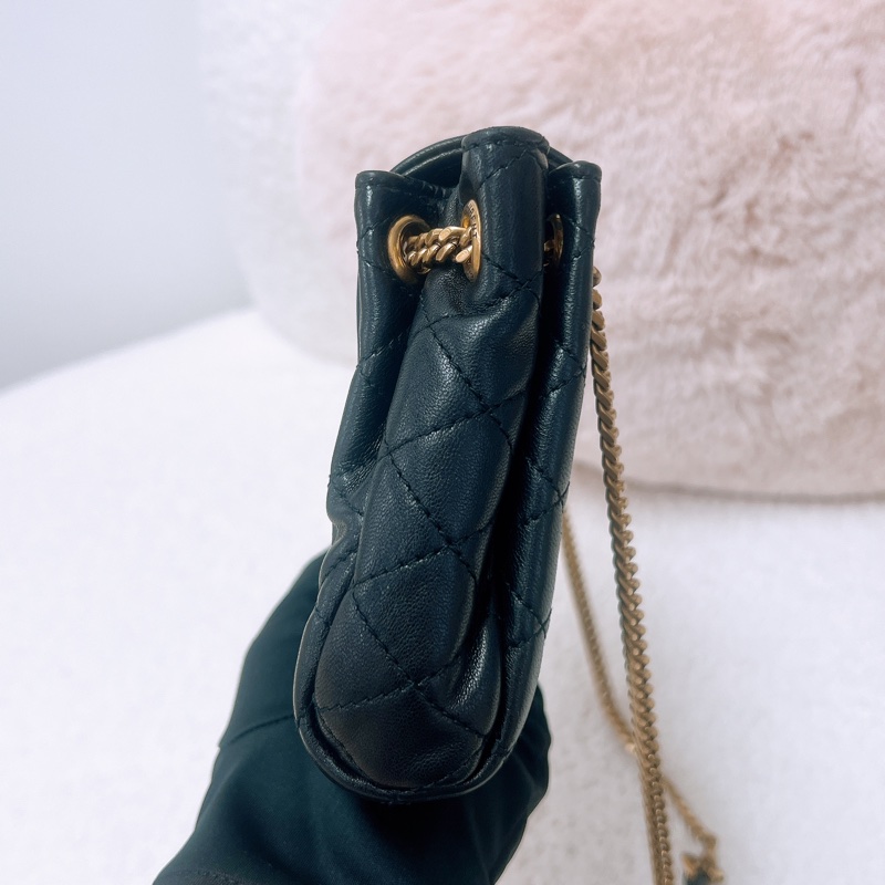 YSL nolita 黑金鏈條包-3