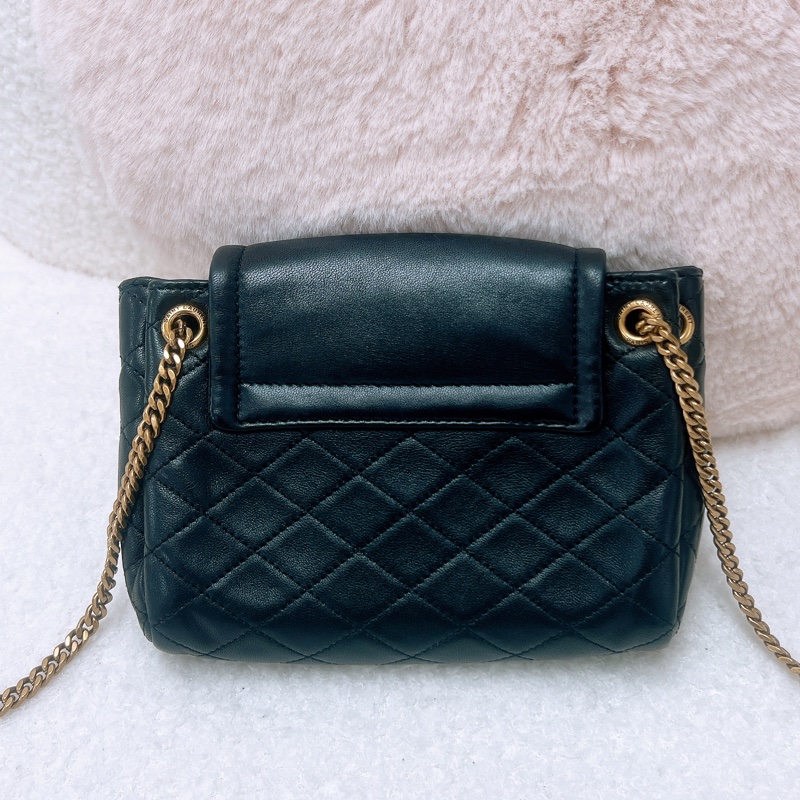 YSL nolita 黑金鏈條包-4