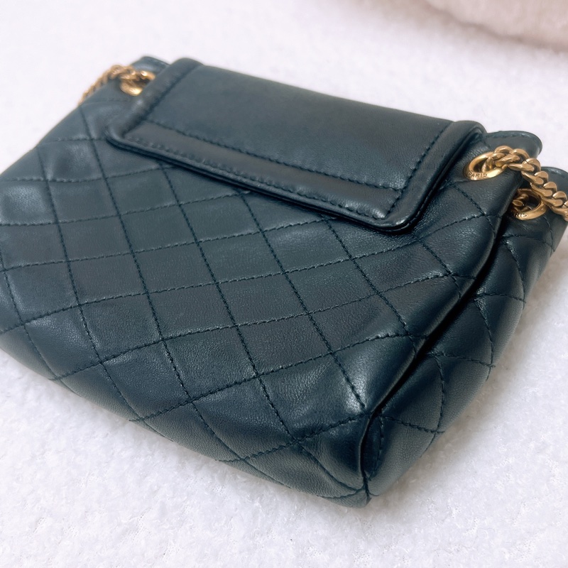 YSL nolita 黑金鏈條包-6