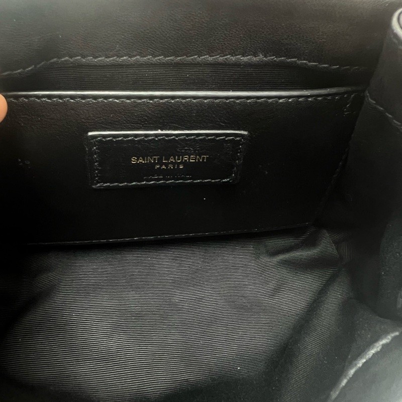 YSL nolita 黑金鏈條包-8