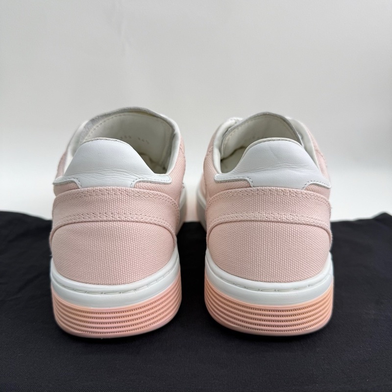 Chanel香奈兒 馬卡龍配色 粉色運動鞋 粉白色 36.5碼-4