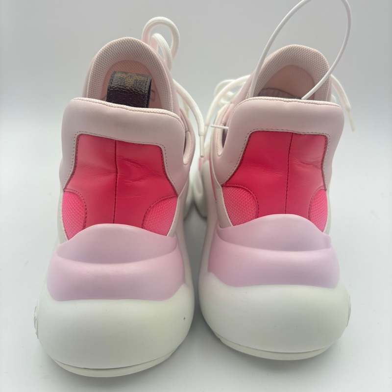 95新 LV路易威登白粉拱桥老爹鞋 40码-4