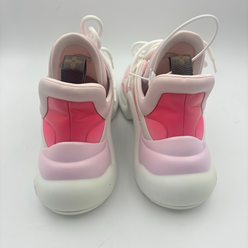 95新 LV路易威登白粉拱桥老爹鞋 40码-5