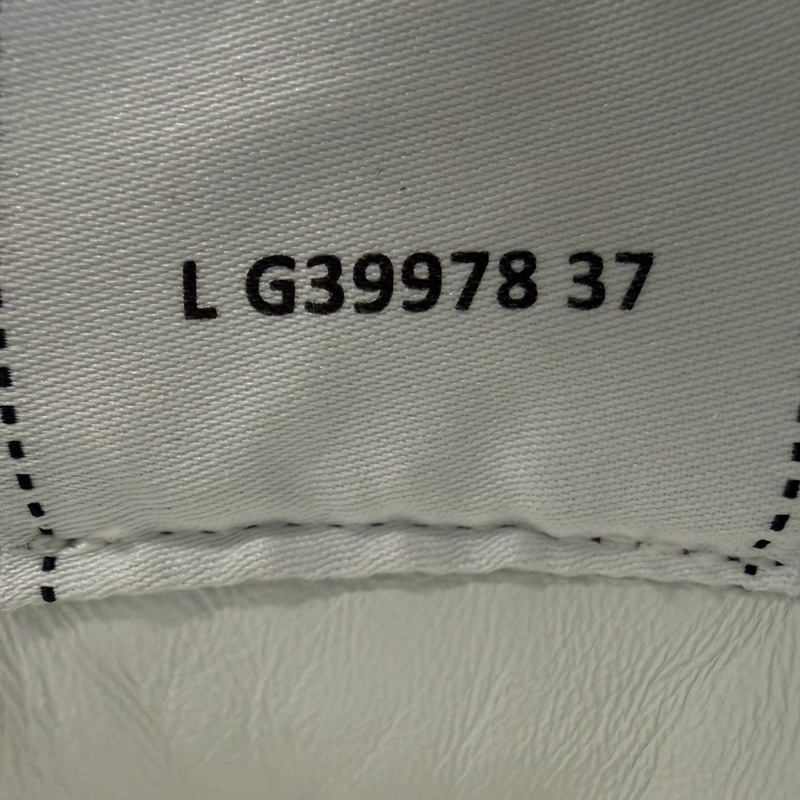 CHANEL香奈兒 低幫 系帶 時尚板鞋 女款 粉白 37碼-5