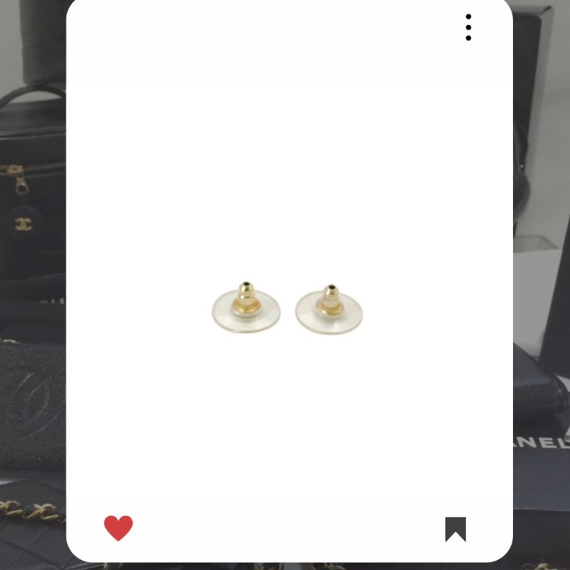 🛍️🎁 26 🔥 3月新品上架 💘 罕有 香奈兒 Chanel 金色經典款水鑽耳環🔥 香奈兒熱賣款 香奈兒經典款 耳環 CHANEL EARRING-3