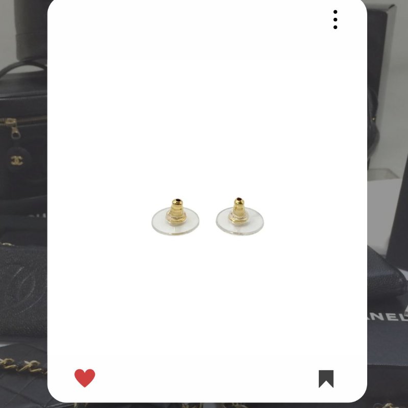 🛍️🎁 26 🔥 3月新品上架 💘罕有 香奈兒 Chanel 細款金色水鑽標誌 COCO 耳環🔥 香奈兒熱賣款 香奈兒經典款 耳環 CHANEL EARRING-5