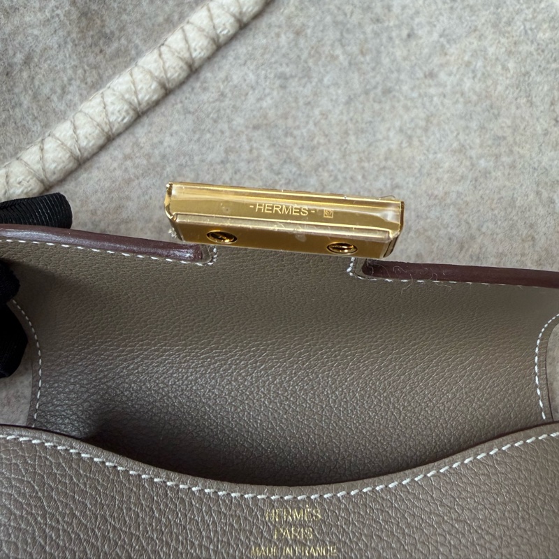 Hermès 愛馬仕 Constance slim 大象灰金釦-22