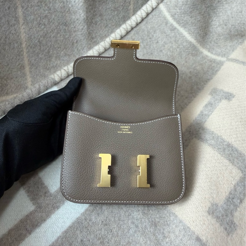 Hermès 愛馬仕 Constance slim 大象灰金釦-23