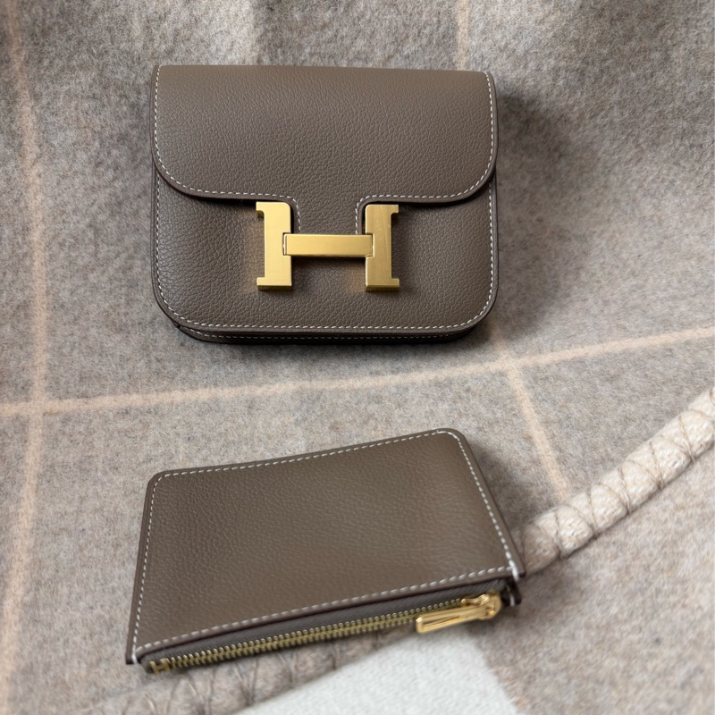 Hermès 愛馬仕 Constance slim 大象灰金釦-24