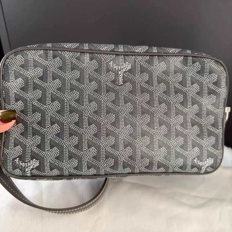 【98新 ✨ 全網最低價！】 Goyard戈雅 Cap-Vert相機包 灰色狗牙紋（下單前先詢問庫存❗️）-5