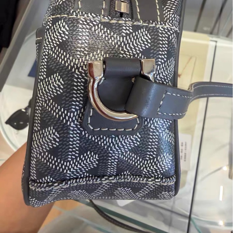 【98新 ✨ 全網最低價！】 Goyard戈雅 Cap-Vert相機包 灰色狗牙紋（下單前先詢問庫存❗️）-8