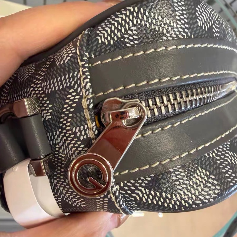 【98新 ✨ 全網最低價！】 Goyard戈雅 Cap-Vert相機包 灰色狗牙紋（下單前先詢問庫存❗️）-9