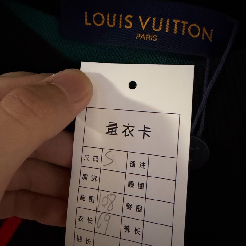 全新lv路易威登 拼色logo毛衣 S碼-3