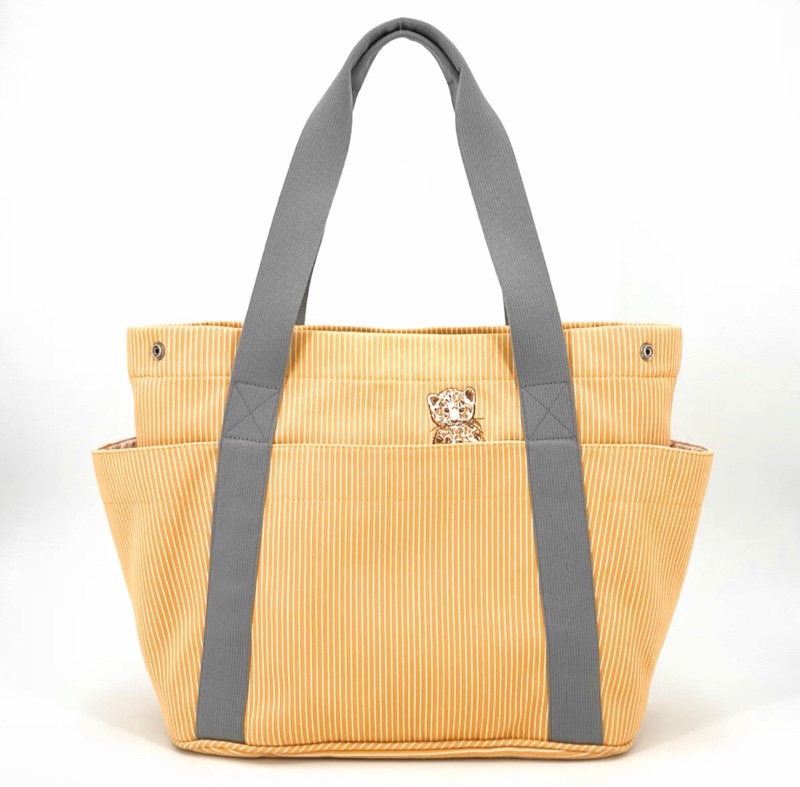 HERMES(愛馬仕）Cabriole媽咪包Nappy Bag帆布銀扣-0