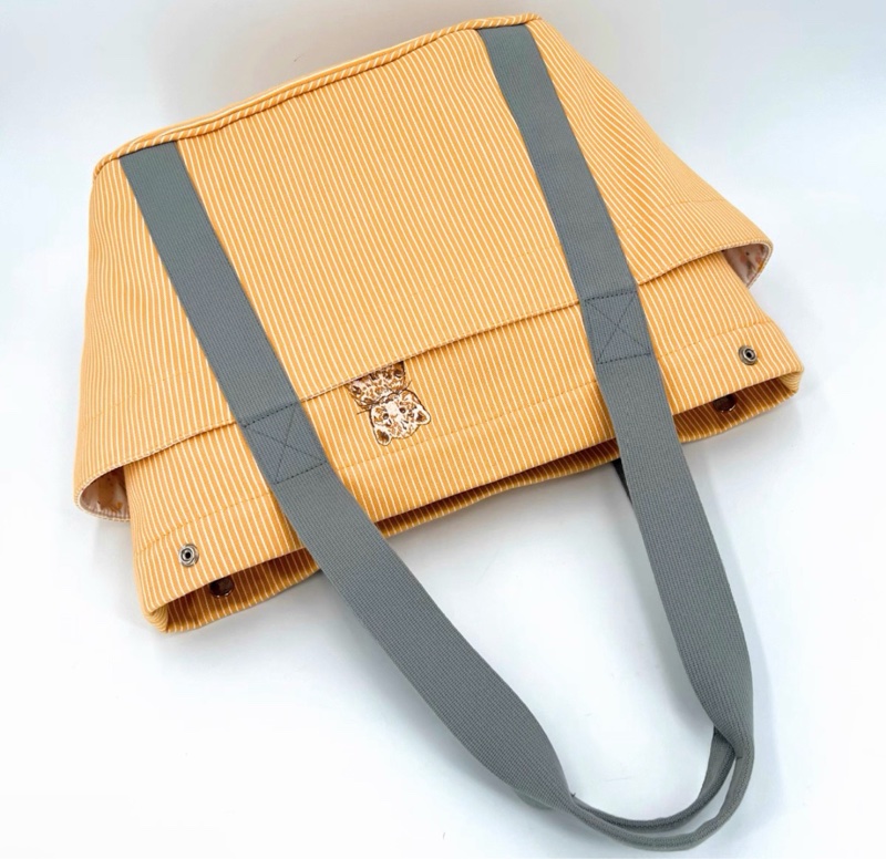 HERMES(愛馬仕）Cabriole媽咪包Nappy Bag帆布銀扣-2