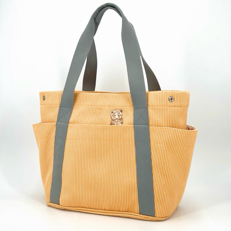 HERMES(愛馬仕）Cabriole媽咪包Nappy Bag帆布銀扣-8