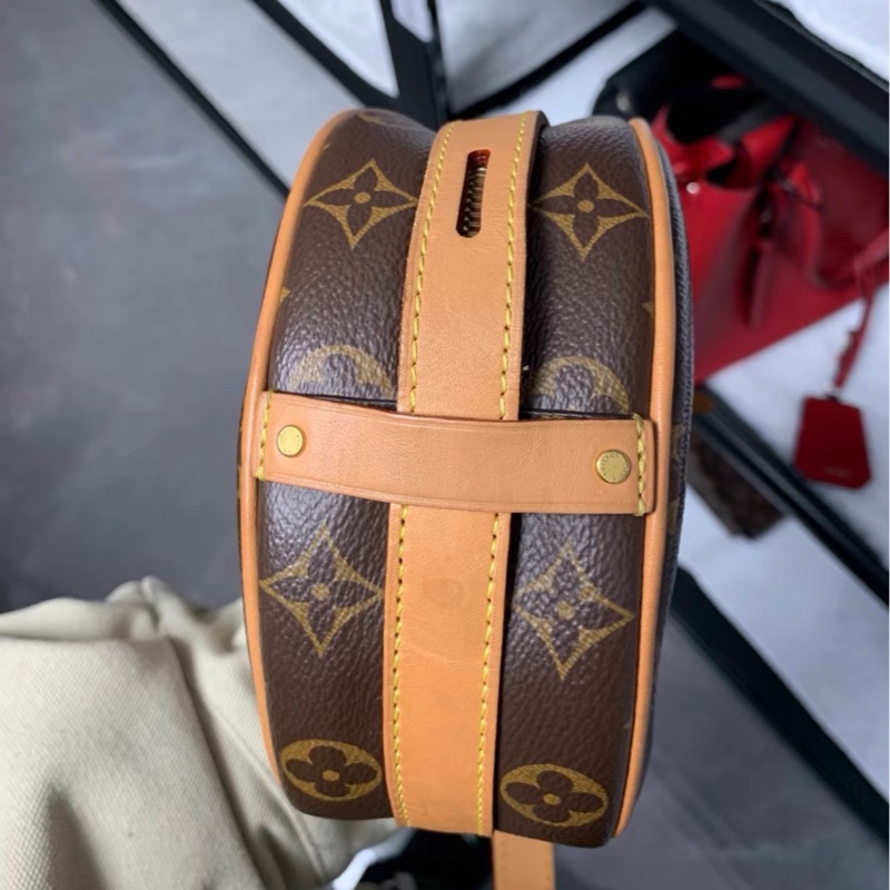 【97新 ✨ 全網最低價！】 LV 老花 圓餅包 小號 斜挎包 芯片款（下單前先詢問庫存❗️）-5