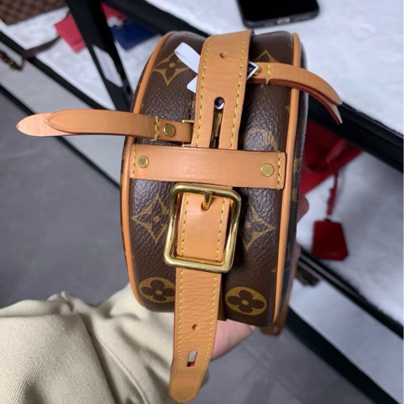 【97新 ✨ 全網最低價！】 LV 老花 圓餅包 小號 斜挎包 芯片款（下單前先詢問庫存❗️）-7