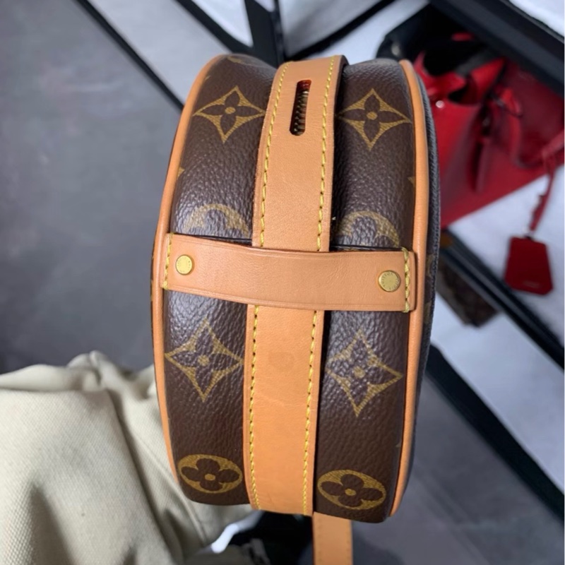 【97新 ✨ 全網最低價！】 LV 老花 圓餅包 小號 斜挎包 芯片款（下單前先詢問庫存❗️）-13