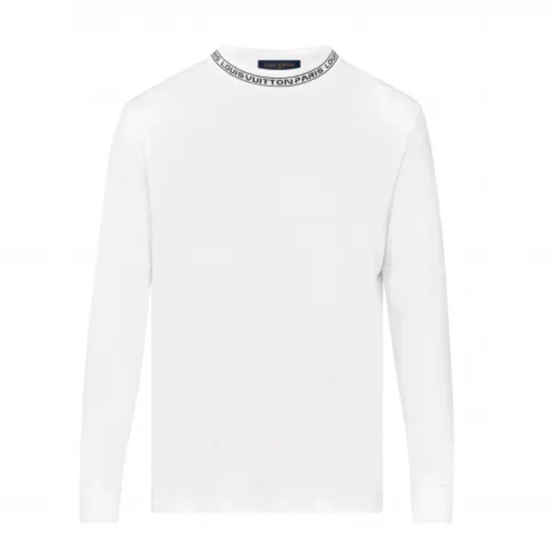 LV路易威登 長袖T恤，XS碼，白色，意大利產，領口logo，保存很好。適合平時36-38碼-2