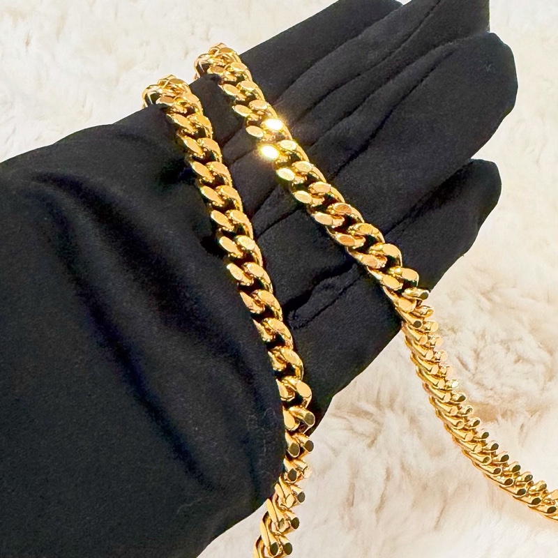 Saint Laurent YSL WOC 魚子醬 19cm 黑金-8