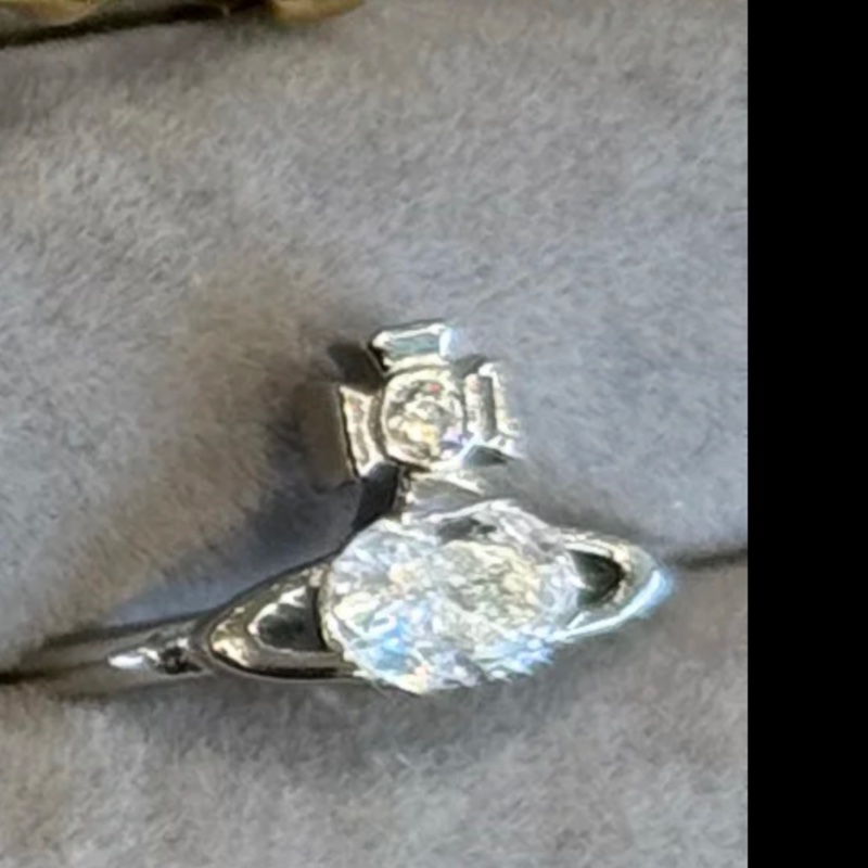 vivienne Westwood 西太后土星戒指-3