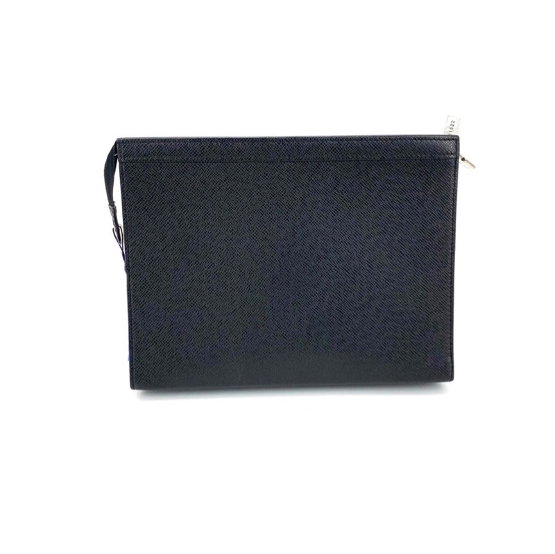 99新❤️ LV/路易威登 黑色全皮手拿包 尺寸27/21 芯片 公價10500-1