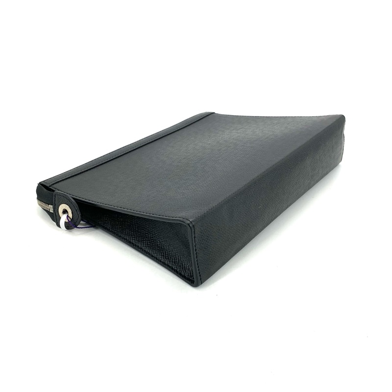 99新❤️ LV/路易威登 黑色全皮手拿包 尺寸27/21 芯片 公價10500-6