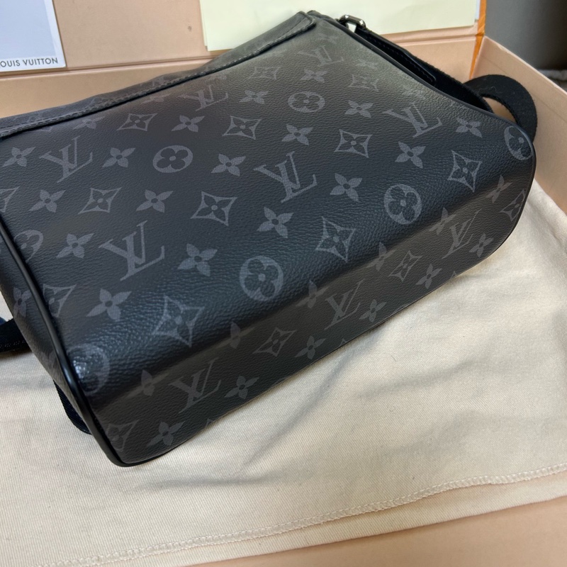 全新❤️ Louis Vuitton路易威登小號布魯克林公文包，經典黑花老花，容量大-4