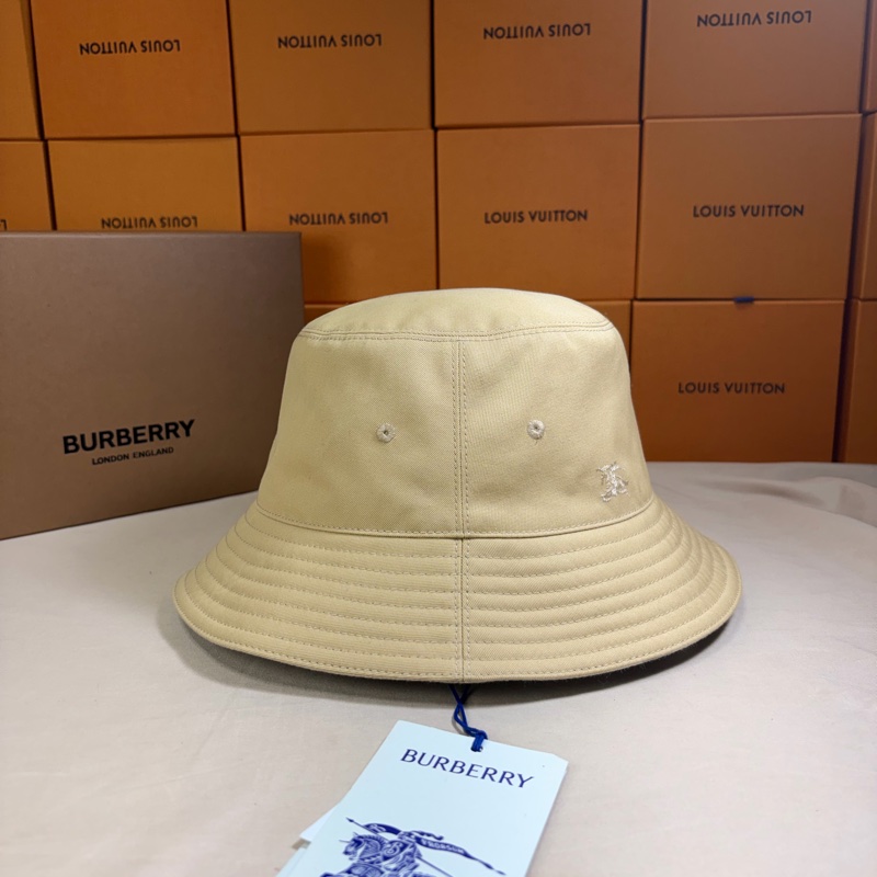 🎁全新盒裝 2024新款 Burberry 巴寶莉 奶茶x格紋 雙面用漁夫帽 （原價16500）-6