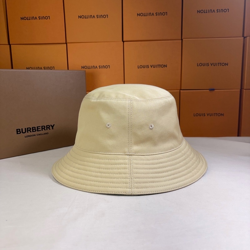 🎁全新盒裝 2024新款 Burberry 巴寶莉 奶茶x格紋 雙面用漁夫帽 （原價16500）-7