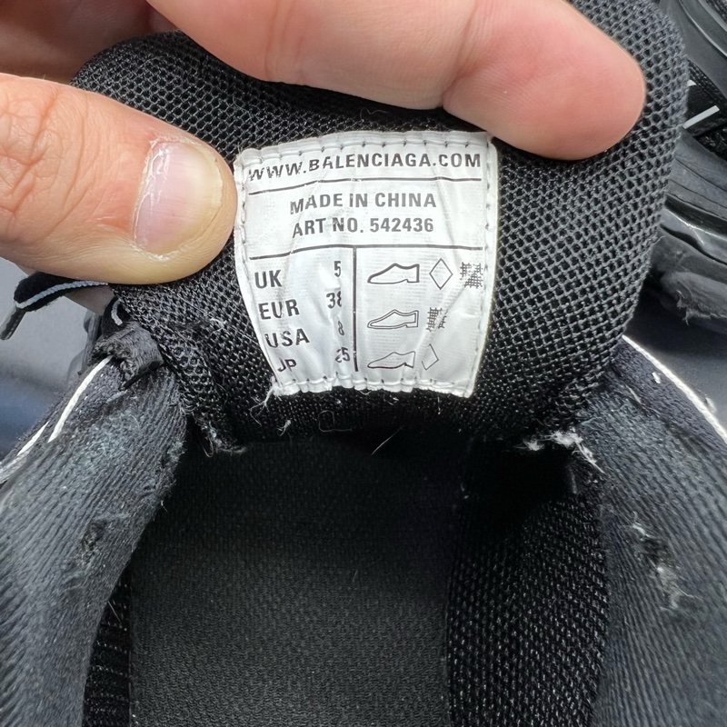 Balenciga巴黎世家 track 黑 碼數 38 編碼 成色新-7