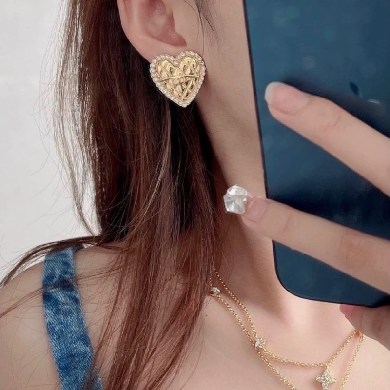 Chanel 手工坊愛心耳環-2