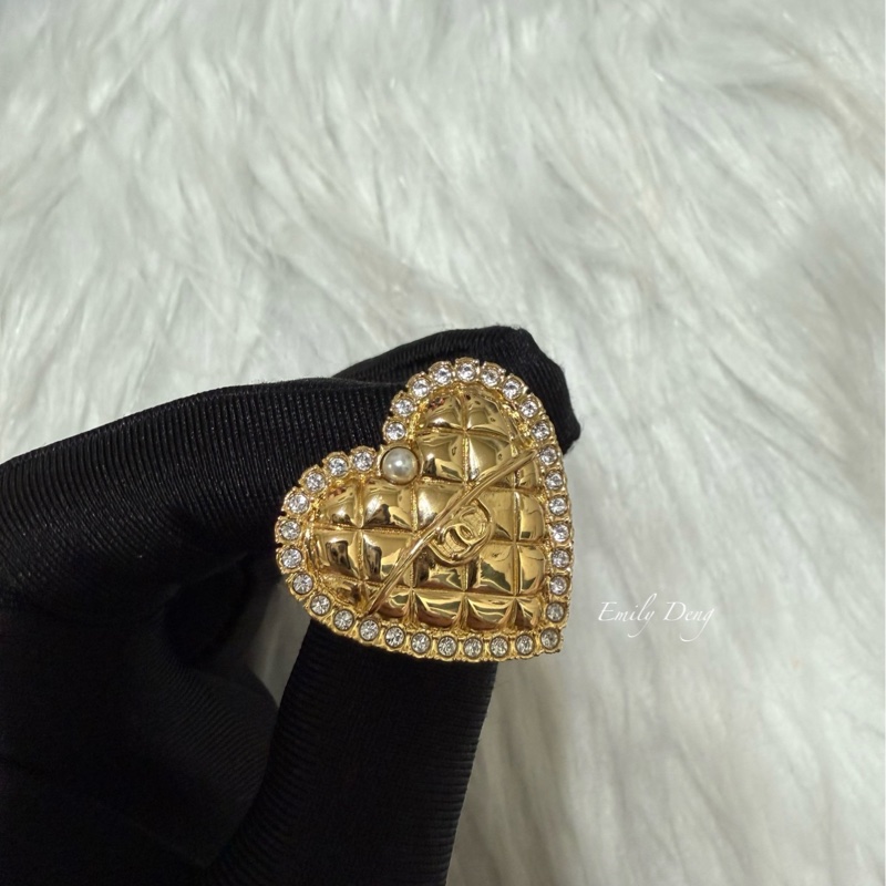 Chanel 手工坊愛心耳環-8