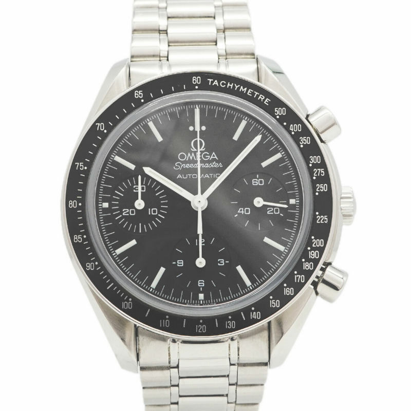 歐米茄超霸系列3539.50黑色錶盤男士腕錶-0