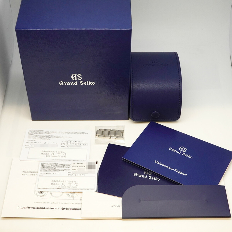 精工 Grand SBGN021 9F86-0AJ0 海軍藍錶盤男士腕錶-8