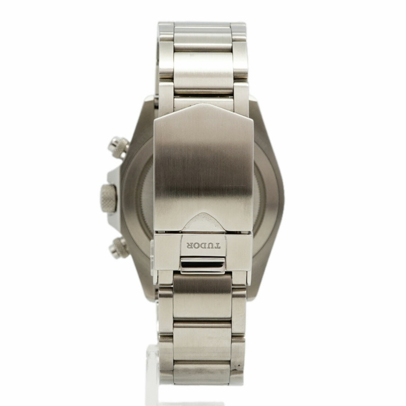 帝舵Heritage Chrono 70330N黑色錶盤男士腕錶-7