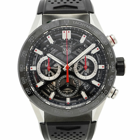TAG Heuer Carrera CBG2010 男士鏤空錶盤腕錶