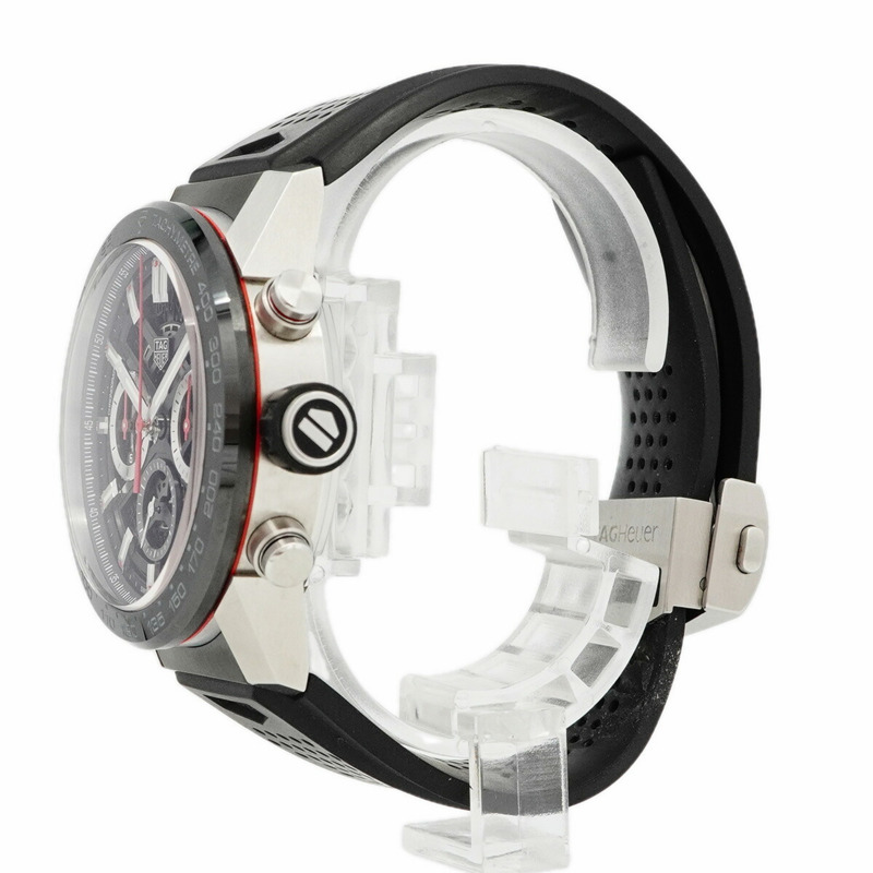 TAG Heuer Carrera CBG2010 男士鏤空錶盤腕錶-1