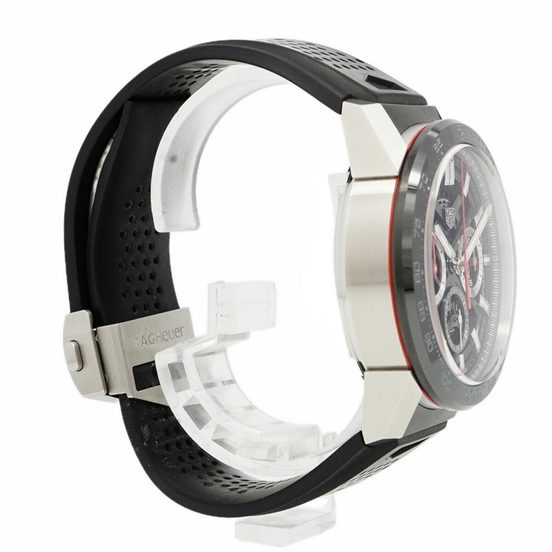 TAG Heuer Carrera CBG2010 男士鏤空錶盤腕錶-2