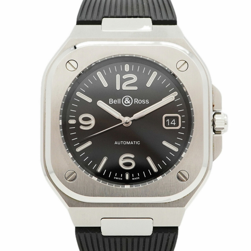 Bell & Ross BR 05 黑色精鋼 BR05A-BL-ST SRB 錶盤男士腕錶-0