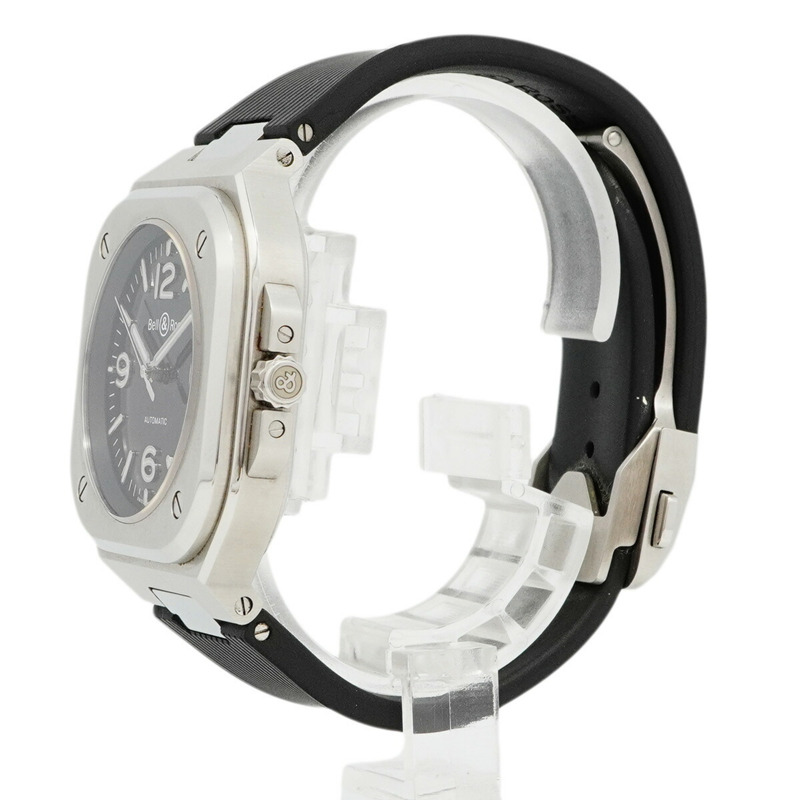 Bell & Ross BR 05 黑色精鋼 BR05A-BL-ST SRB 錶盤男士腕錶-1