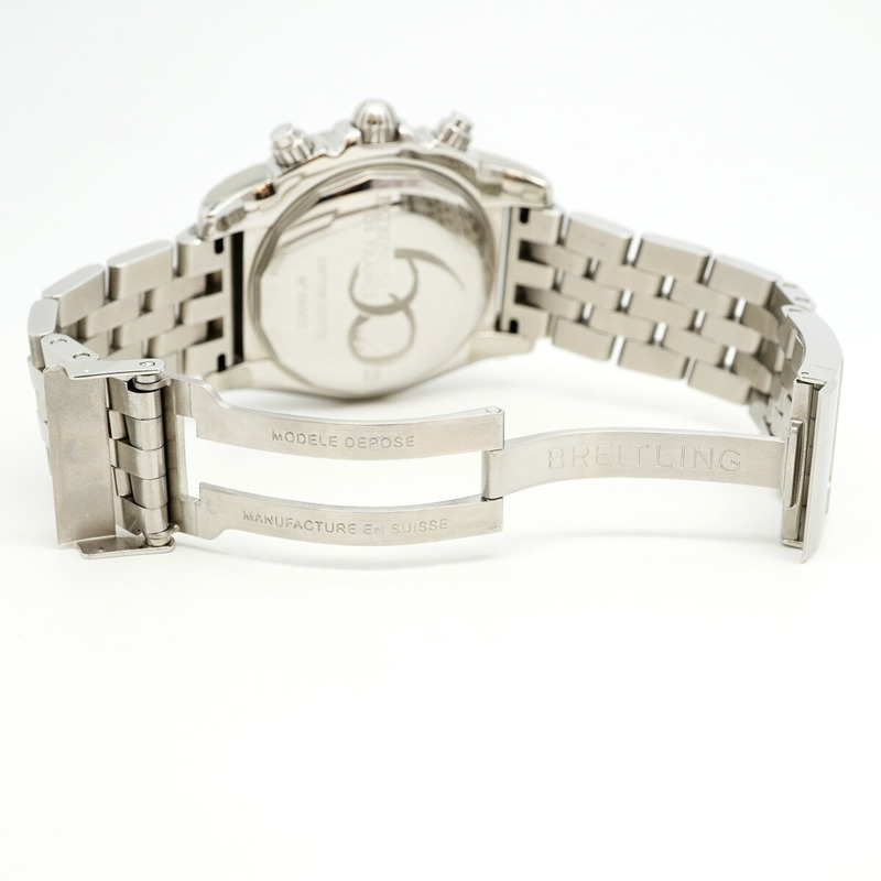 Breitling Chronomat 44 AB0110 海軍藍錶盤男錶-3