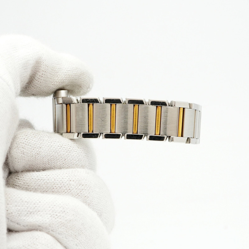 卡地亞 Tank Française SM W51027Q4 粉紅錶盤女錶-5