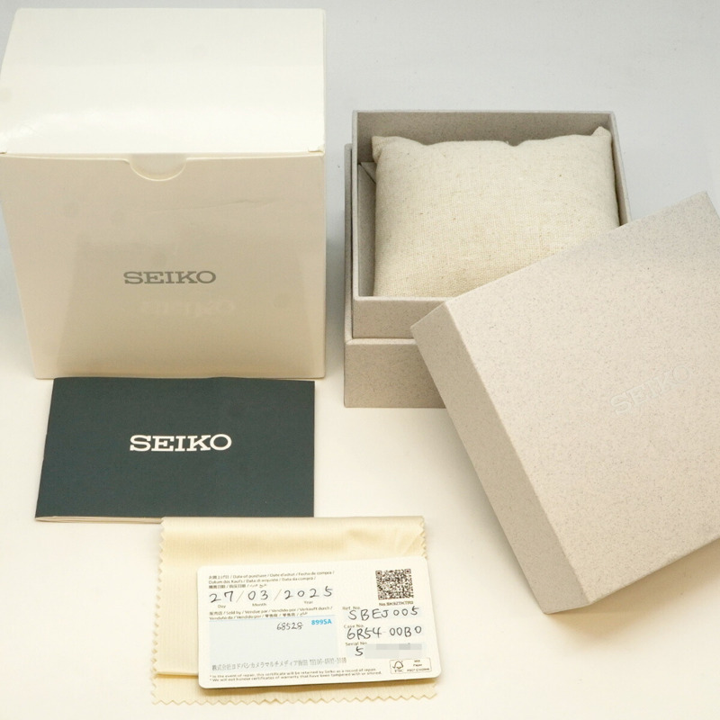 精工 Prospex SBEJ005 6R54-00B0 綠色錶盤男士腕錶-8