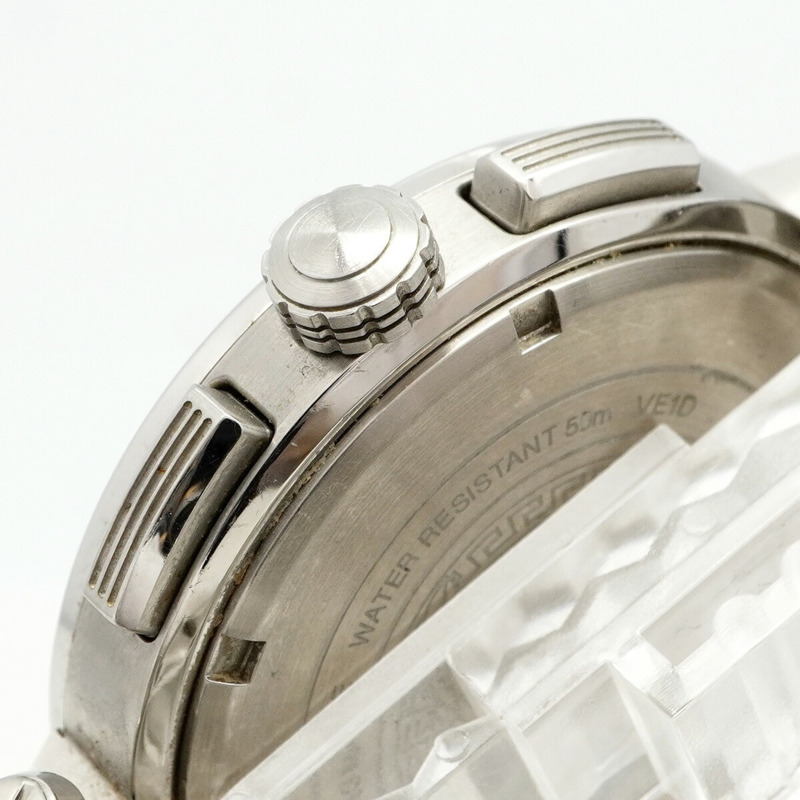 范思哲 ION VE1D01019 黑色錶盤男士腕錶-8